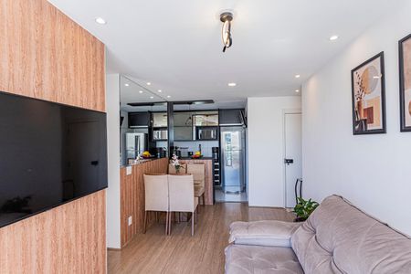Apartamento à venda com 58m², 3 quartos e 1 vagaSala e varanda extendida