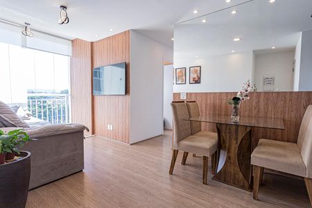 Apartamento à venda com 58m², 3 quartos e 1 vagaSala e varanda extendida