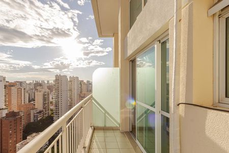 Sacada de apartamento para alugar com 1 quarto, 50m² em Moema, São Paulo