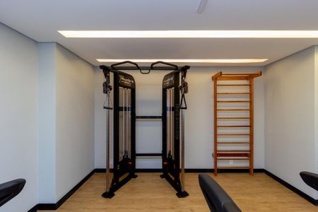 Studio para alugar com 23m², 1 quarto e sem vaga Studio para alugar com 23m², 1 quarto e sem vagaAcademia