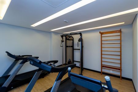 Studio para alugar com 23m², 1 quarto e sem vaga Studio para alugar com 23m², 1 quarto e sem vagaAcademia