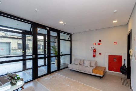 Studio para alugar com 23m², 1 quarto e sem vaga Studio para alugar com 23m², 1 quarto e sem vagaHall social