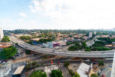 Vista da Sacada da Sala de apartamento para alugar com 2 quartos, 72m² em Ibirapuera, São Paulo