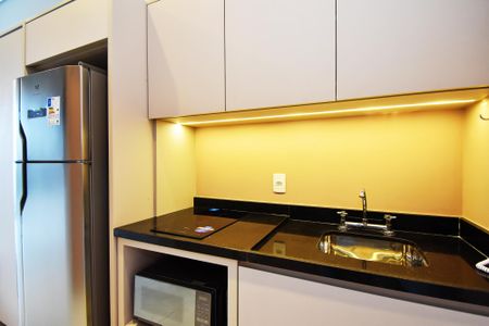 Studio para alugar com 28m², 1 quarto e sem vagacozinha