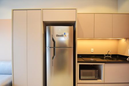 Studio para alugar com 28m², 1 quarto e sem vagacozinha