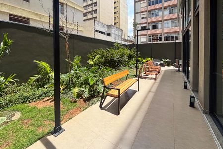 Studio para alugar com 28m², 1 quarto e sem vagaarea comum