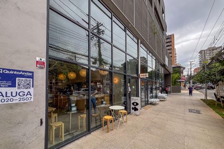 Studio para alugar com 28m², 1 quarto e sem vagafachada do predio