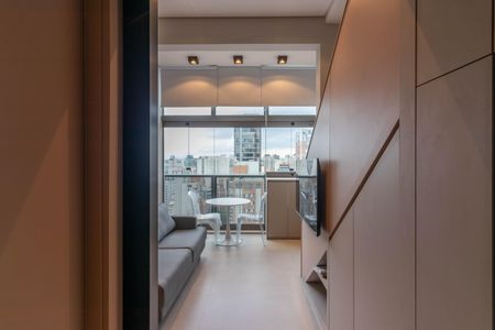 Studio de kitnet/studio para alugar com 1 quarto, 28m² em Indianópolis, São Paulo