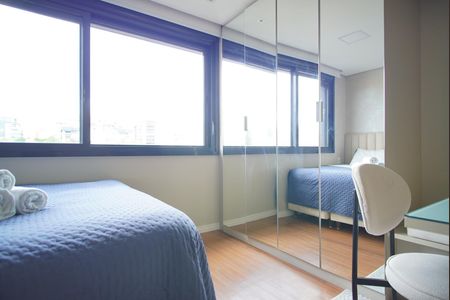 Quarto - Sala de kitnet/studio para alugar com 1 quarto, 27m² em Mont’serrat, Porto Alegre