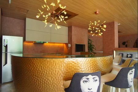 Studio para alugar com 27m², 1 quarto e sem vagaÁrea Comum - Espaço Gourmet