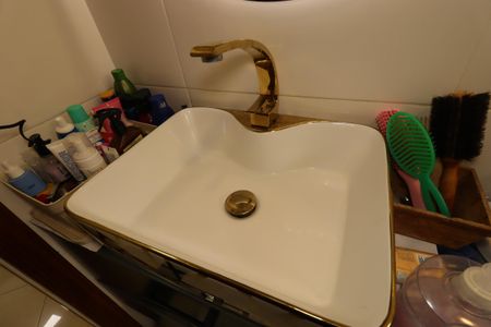 Apartamento para alugar com 163m², 1 quarto e 2 vagasBanheiro da Suíte - Pia