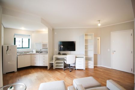 Apartamento para alugar com 45m², 1 quarto e 1 vagaSuíte 