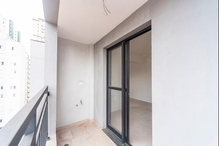 Varanda da Sala de apartamento à venda com 2 quartos, 42m² em Campestre, Santo André