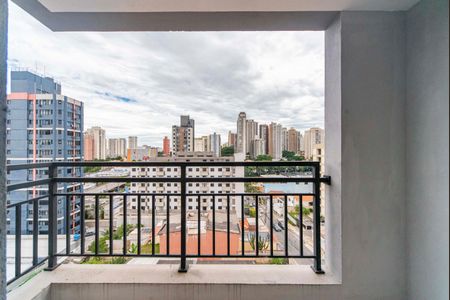 Varanda da Sala de apartamento à venda com 2 quartos, 42m² em Campestre, Santo André