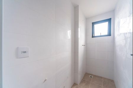 Banheiro de apartamento à venda com 2 quartos, 42m² em Campestre, Santo André