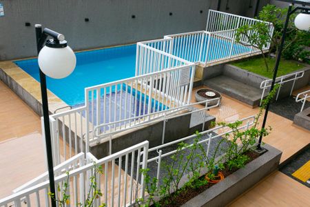 Vista da Sala de apartamento para alugar com 2 quartos, 41m² em Chácara Califórnia, São Paulo