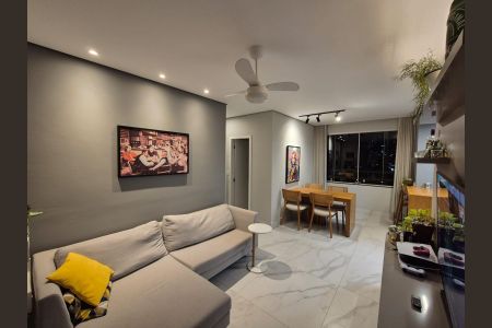 sala  de apartamento à venda com 2 quartos, 60m² em Grajaú, Belo Horizonte