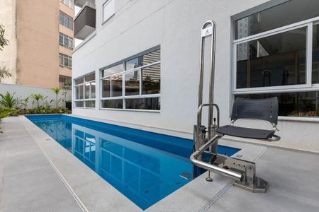 Studio à venda com 35m², 1 quarto e sem vagaPiscina