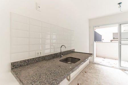 Cozinha de kitnet/studio à venda com 1 quarto, 35m² em Centro Histórico de São Paulo, São Paulo