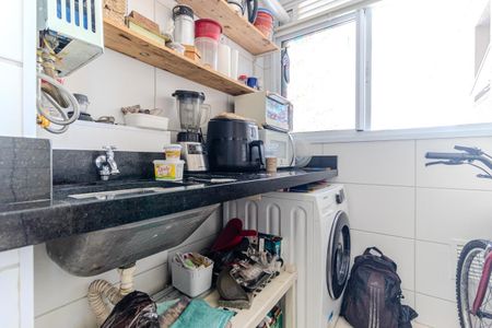 Área de Serviço de apartamento à venda com 2 quartos, 48m² em Santa Ifigênia, São Paulo