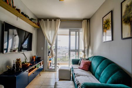 Sala de apartamento para alugar com 2 quartos, 64m² em Jardim Ipanema, Santo André