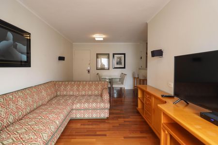 Sala de apartamento para alugar com 2 quartos, 60m² em Cerqueira César, São Paulo