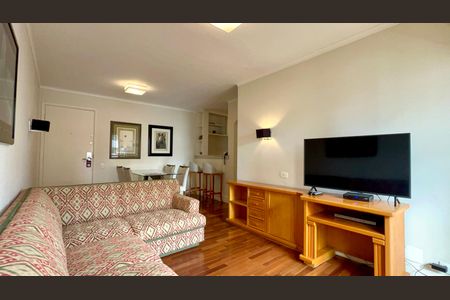 Sala de apartamento para alugar com 2 quartos, 60m² em Cerqueira César, São Paulo