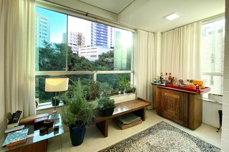 Varanda da Sala de apartamento à venda com 3 quartos, 96m² em Buritis, Belo Horizonte