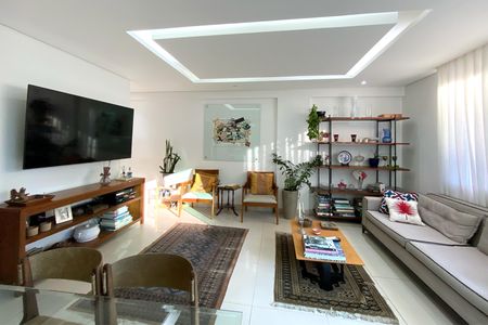Sala de apartamento à venda com 3 quartos, 96m² em Buritis, Belo Horizonte
