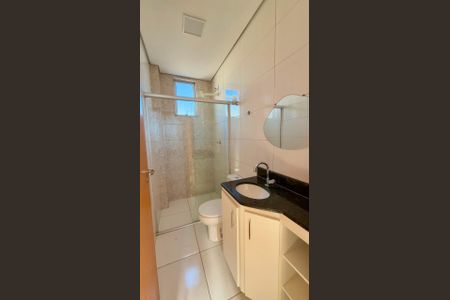 Banheiro da suíte de apartamento à venda com 2 quartos, 115m² em Barreiro, Belo Horizonte