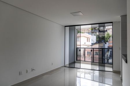 Sala de apartamento à venda com 3 quartos, 115m² em Barreiro, Belo Horizonte