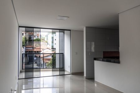 Sala de apartamento à venda com 3 quartos, 115m² em Barreiro, Belo Horizonte