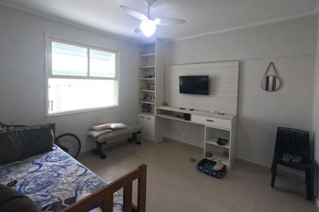 Sala de apartamento para alugar com 1 quarto, 46m² em Aparecida, Santos