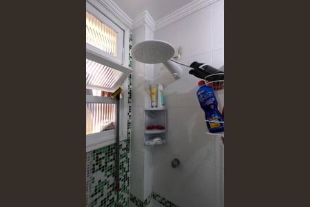 Banheiro de apartamento para alugar com 1 quarto, 46m² em Aparecida, Santos