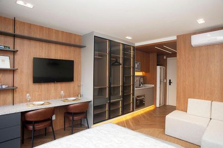 Studio - Sala / Quarto de kitnet/studio para alugar com 1 quarto, 28m² em Cidade Baixa, Porto Alegre