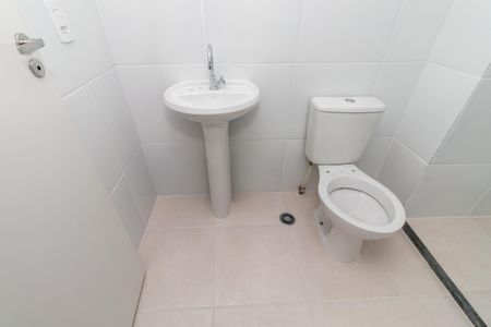 Apartamento para alugar com 26m², 1 quarto e sem vagaBanheiro da Suíte