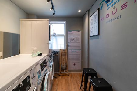 Apartamento para alugar com 26m², 1 quarto e sem vagaÁrea comum - Lavanderia