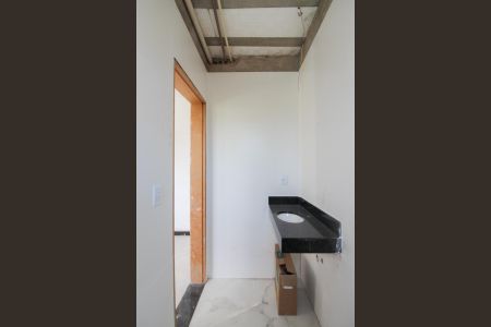 Banheiro da Suíte de apartamento à venda com 3 quartos, 184m² em Santa Monica, Belo Horizonte