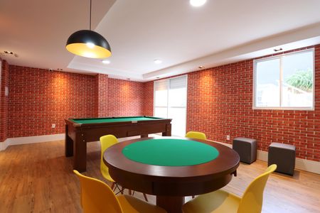 Apartamento para alugar com 34m², 2 quartos e sem vagaSala de jogos 