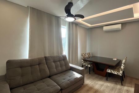 Sala de apartamento para alugar com 2 quartos, 84m² em Vila Matias, Santos