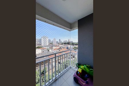 Varanda da Sala de apartamento à venda com 2 quartos, 50m² em Tatuapé, São Paulo