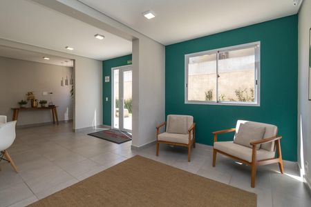 Apartamento para alugar com 43m², 2 quartos e sem vagaÁrea comum - Salão de festas