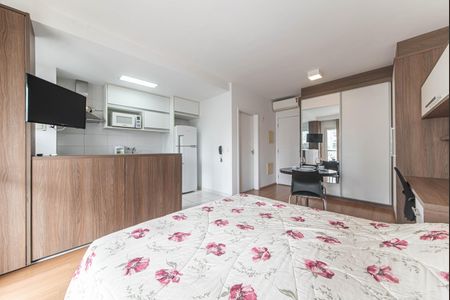 Studio para alugar com 38m², 1 quarto e 1 vagaQuarto