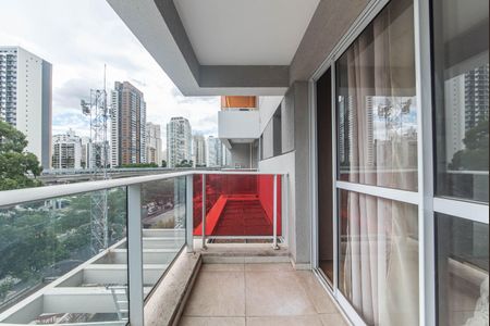 Studio para alugar com 38m², 1 quarto e 1 vagaVaranda