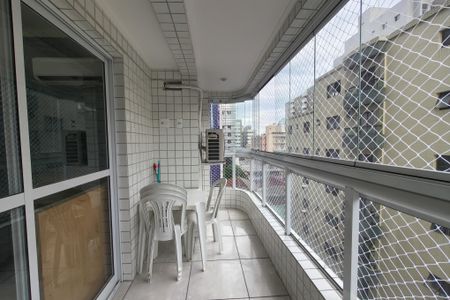 Sacada  de apartamento para alugar com 2 quartos, 72m² em Canto do Forte, Praia Grande