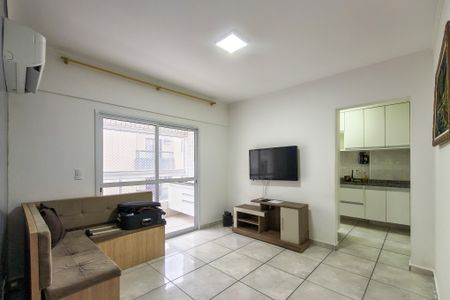Sala de apartamento para alugar com 2 quartos, 72m² em Canto do Forte, Praia Grande