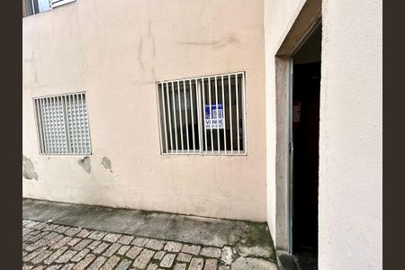 Apartamento à venda com 46m², 2 quartos e 1 vagaPlaca instalada na fachada do imóvel 