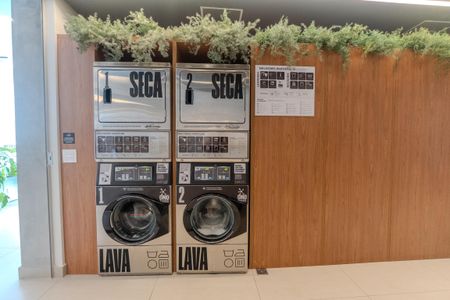 Studio à venda com 24m², 1 quarto e sem vagaLavanderia