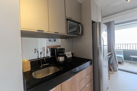 Studio à venda com 24m², 1 quarto e sem vagaCozinha
