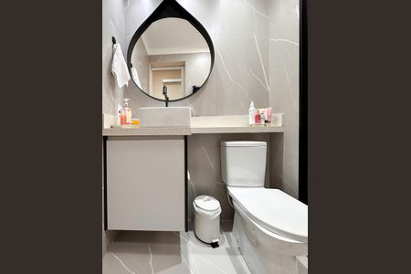 Apartamento à venda com 55m², 2 quartos e 1 vagaBanheiro Social